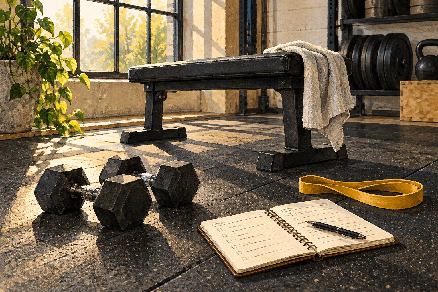 Strength training: start without chasing the perfect routine