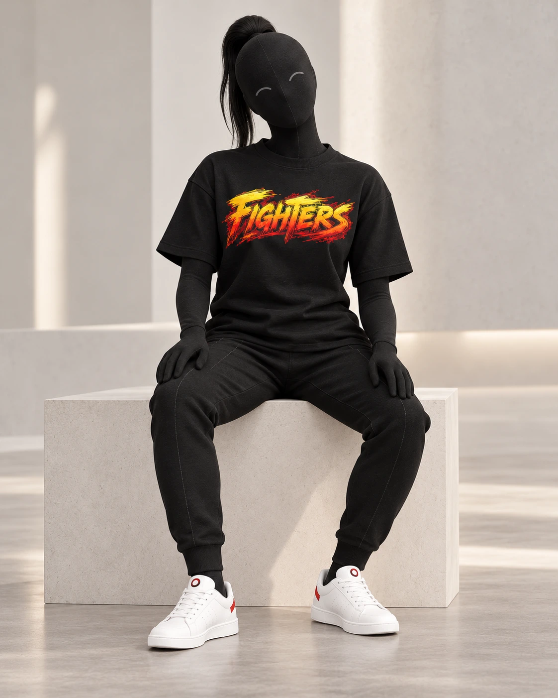 Taekwondo · Fighters Dark Series · Black · front