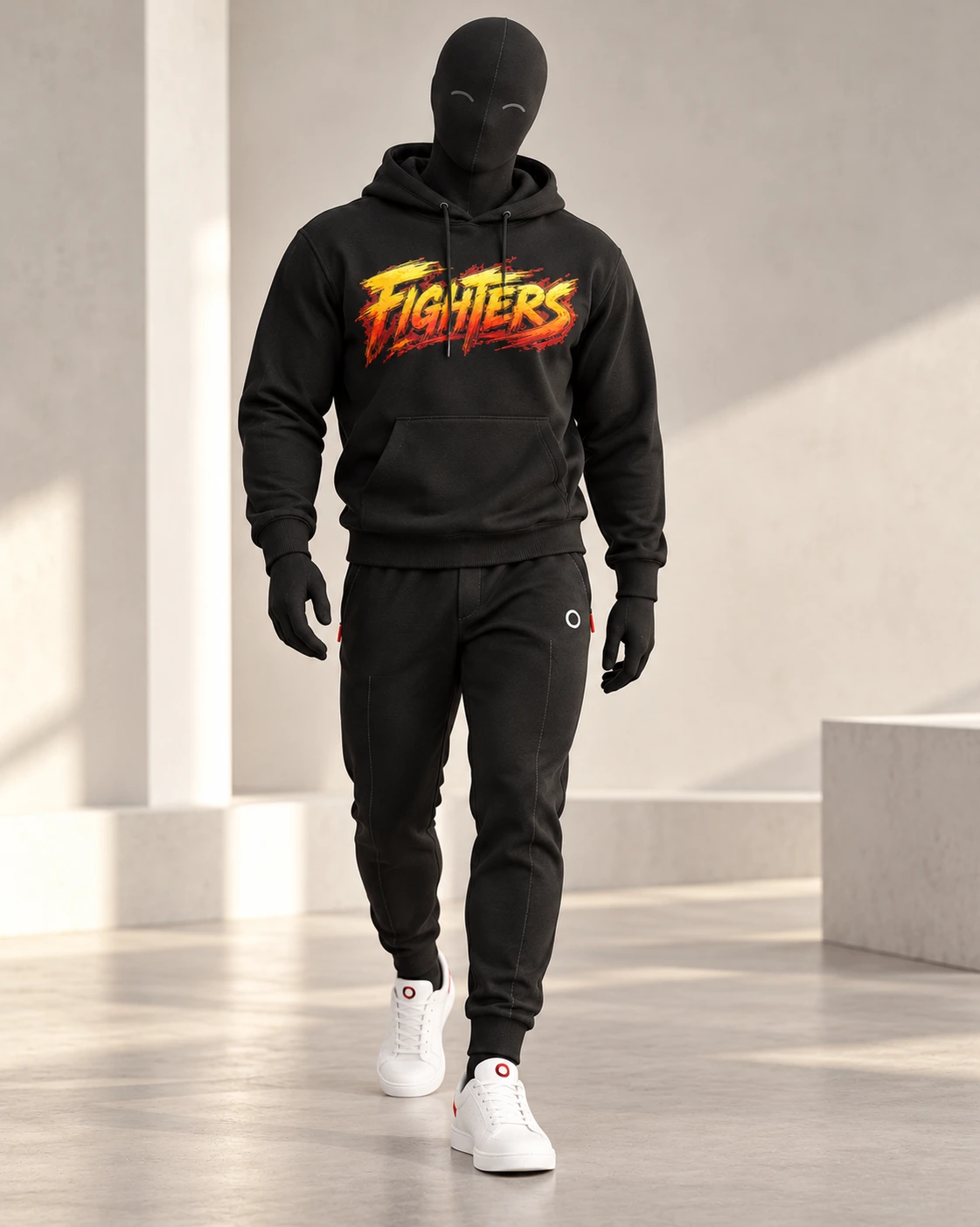 Wing Chun · Fighters Dark Series · Black · front