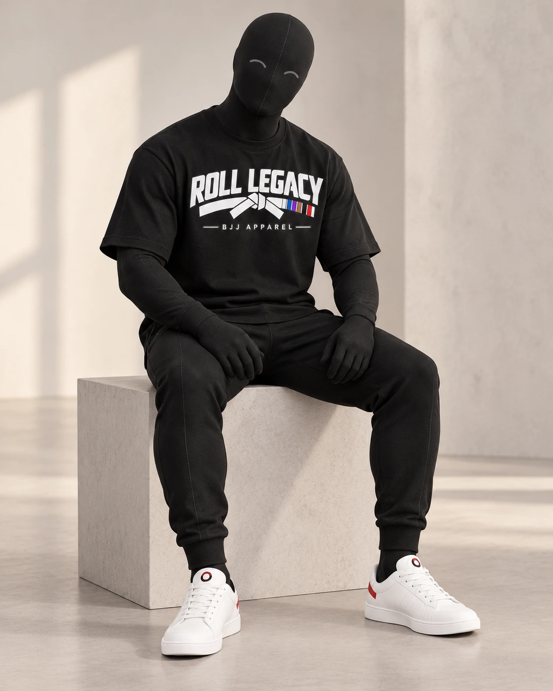 Black Belt · Grade 3 · Roll Legacy · Black · front
