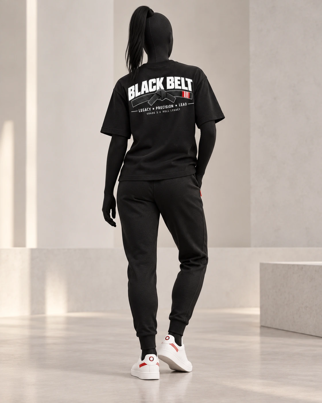 Black Belt · Grade 3 · Roll Legacy · Black · back